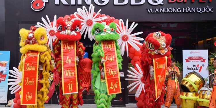 Cho thuê múa lân khai trương tại Hà Nội giá tốt nhất